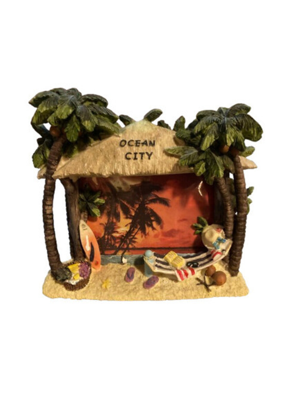 OCEAN CITY Lounge Beach Vacation PICTURE FRAME